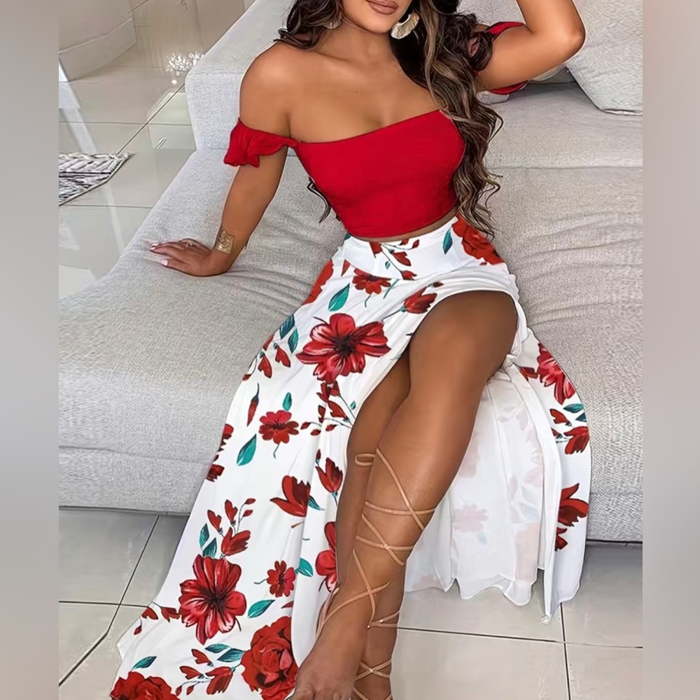 Beautiful skirt/ top set